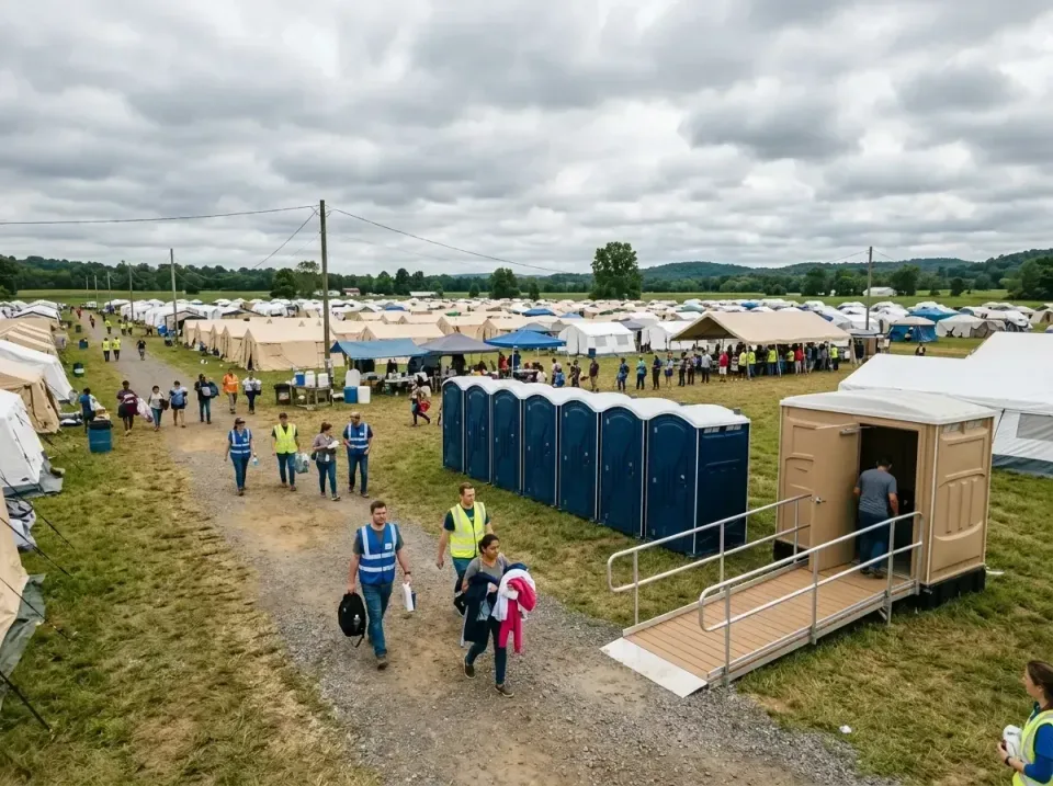 disaster-relief-camp-restrooms-010 — frequently asked questions, Dumpster & Portable Bathrooms Rental in Oak Hill, TN